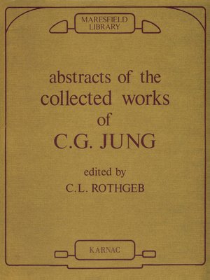 cover image of Abstracts of the Collected Works of C.G. Jung